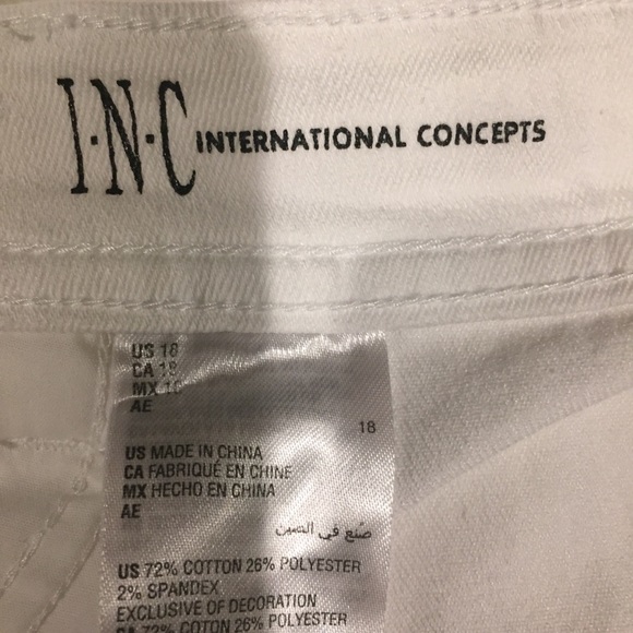 Plus size white shorts! - Picture 6 of 6